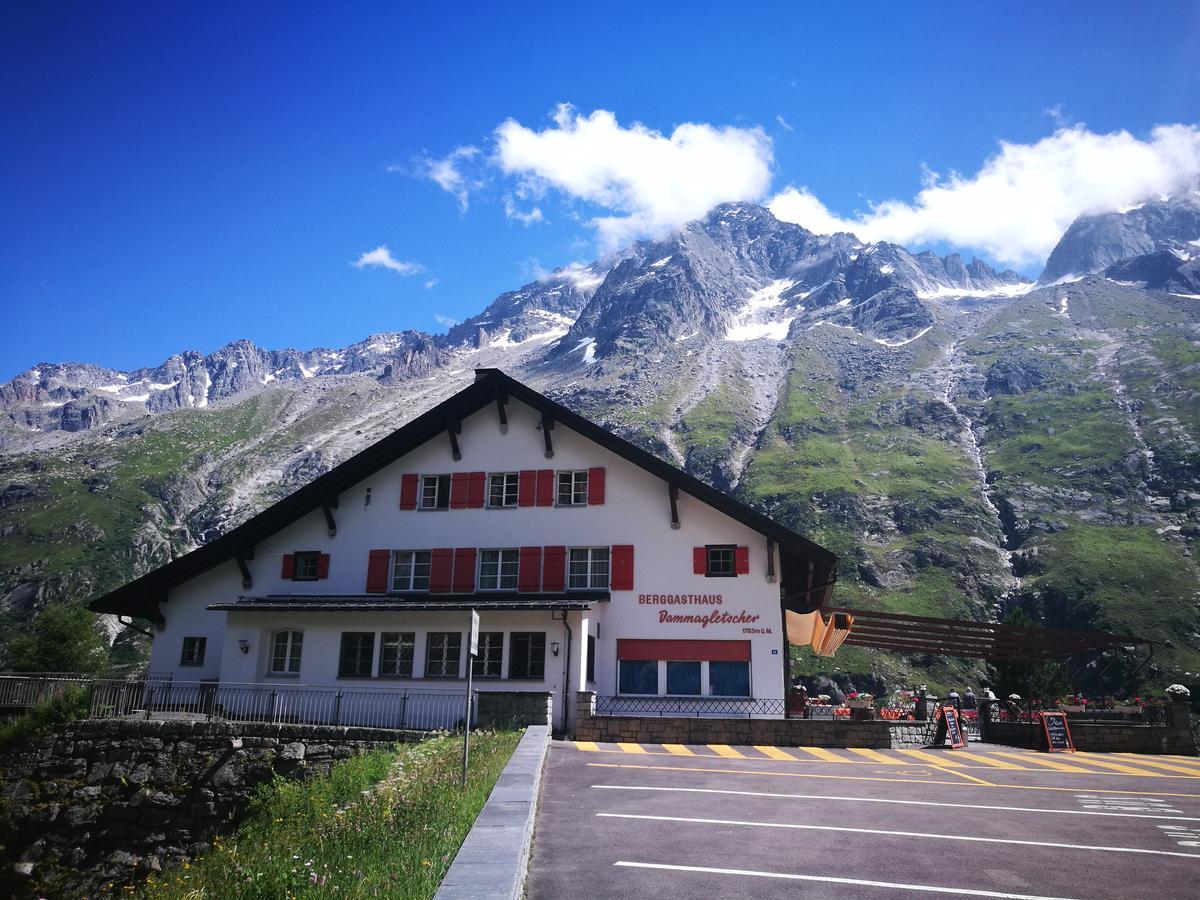 Berggasthaus Dammagletscher Otel Göschenen Dış mekan fotoğraf